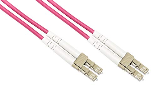 Câble fibre optique LC à LC OM4 multimode duplex 50/125 de 1m LINK lklclc4501
