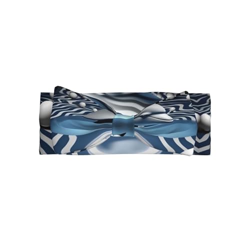 Dolphin swimming Baby Headbands Soft Nylon Hairbands with Stretchy Bows Girls Hair Accessories for Newborn Infant Toddler Kids