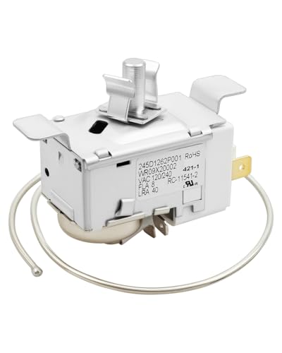 Image of WR09X20002 Refrigerator Cold Control Temperature Thermostat Fit for GE Refrigerators Replace AH288218 EA288218 PS9493106 AP5806677 WR09X0547