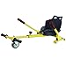 LHZMD Chaise Kart Seat pour Électrique Scooter Hoverboard Go Kart Compatible pour Les Balances De 6,5 À 10 Pouces Longueur Réglable,F