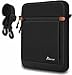 Produktbild SIMTOP Tablet Tasche 12.9 Zoll,Tragetasche mit Kompatibel ipad pro 12.9 Ipad air 2023 Ipad 9 Generation Herren Taschen umhängetasche Hülle Made of Polyester,Schultergurt Tablet Tragetasche Schwarz