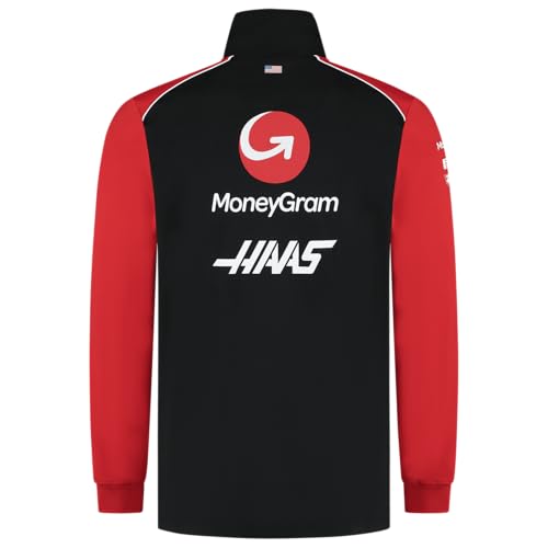 Haas Racing F1 2025 Team 1/4 Zip Fitted Sweater2