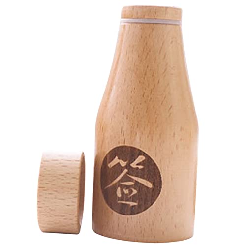 Zerodeko Boîte à Cure-Dents Bois De Hêtre Étui Portable pour Rangement à Domicile Et Cuisine Design Antichute pour Table à Manger Cadeau Pratique pour Familles Et Restaurants