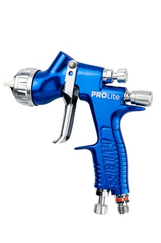 Image of Tekna TEK-905042 1.3, 1.4 & 1.5 mm HV30 & TE20 Uncupped Forged Aluminum Prolite Gravity Spray Gun | HV30, TE20, Uncupped