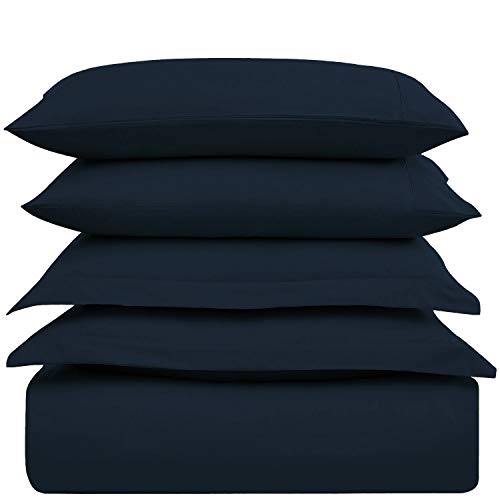 Mellanni 818162027083 Duvet Cover Set - 5 Pc Iconic Collection Bedding Set thumb #4