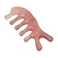 Amazon.co.jp: DELUXEFOX 2in1 カッサ 顔 かっさ プレート 顔 くし型