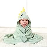 Hooded Design for Extra Warmth: Featuring a triangular windproof hood, these baby bath towels with hood ensure that your little one stays warm and cozy after bath time. Say goodbye to chills and hello to a snug embrace!