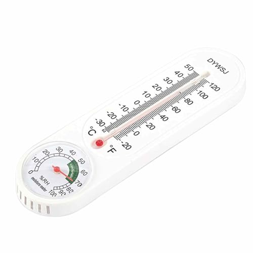 Termómetro de habitación | Termómetro de seguridad de alto rango 2 en 1, productos para medición mecánica de temperatura y humedad para habitaciones, exteriores y oficinas