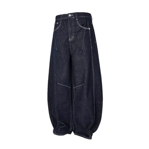 Men's Denim Pants Casual Long Wide Leg Loose Comfortable Jeans​