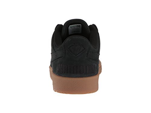 PUMA PUMA Mens Sky Ii Lo Diamond Ankle-High Suede Fashion Sneaker Black