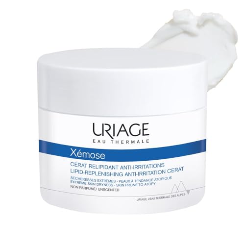 Uriage Xemose Cerato Anti-Irritaciones para Pieles Extra Secas Propensas al Eccema Atópico con Manteca de Karité al 25% - Cerato Fundente Extra Rico, Alivia la Sensación de picor, Nutre Profundamente