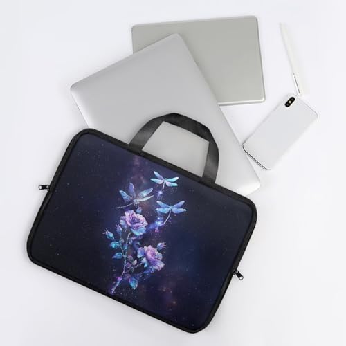 Laptop Bag Case Womens Mens Leather Briefcase with Handle Casual Computer Carrying Bag Cover 10 Inch- 17 Inch4