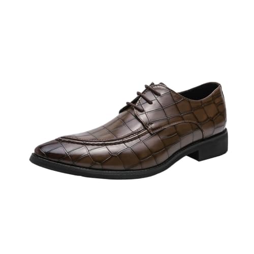 Mens Lace up Large Size Dress Shoes Business Casual Leather Oxford Shoes Spring Men Shoes Export