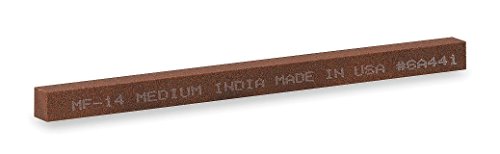 Norton de forma cuadrada 4 x 1/4 'tamaño 240 micrones grado, grano medio grado India Piedra De Afilar