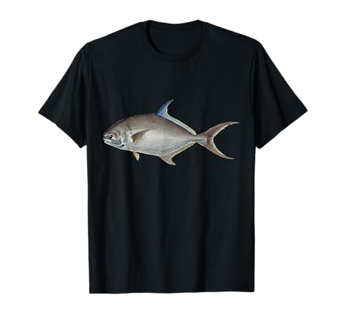 Pompano Retro Pompano Fish T-Shirt