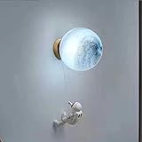 Amplia aplicación: el área de iluminación de esta lámpara de pared es de 5 a 10㎡. Solo para uso en interiores, como pasillo, sala de estar, dormitorio, pasillo, porche, oficina, bar.