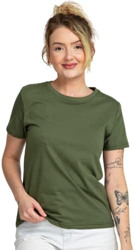 Camiseta Feminina de Algodão Premium Comfort, Universo Básico