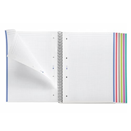 Image of Miquel Rius A4 Polypropelene Cover Notebook of 150 Pages - Red