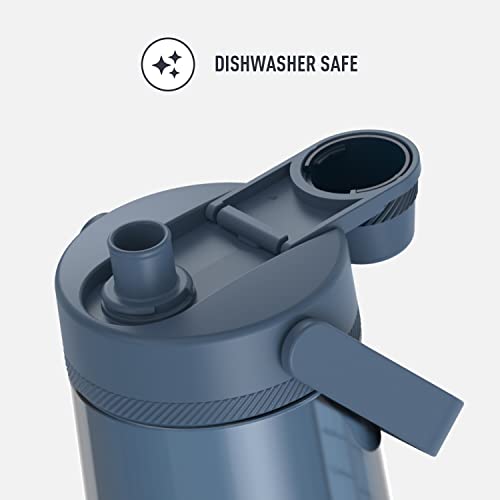Thermos Alta Series Hydration Bottle With Spout 40 Ounce, Slate #TOP3