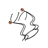 Avejjbaey Iron Art Weine Flaschenhalter Desktops Wines Rack Organisatoren Einzigartige Weine Dekorationen Freistehende Display Stand Desktops Wines Rack Display Stand Für Spirituosenflaschen Weine