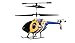 Produktbild Amewi MD500E CX Koaxial Hubschrauber 3-Kanal RTF ferngesteuert RC Heli Helikopter Anfänger Beginner Einsteiger Kinder ab 8 Jahre, Gelb-blau