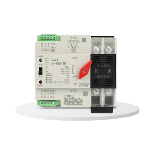 Commutateur de transfert 2P63A inverseur source automatique 220V