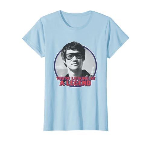 22BQXX00203A-002 Bruce Lee You\'re Looking At A Legend Face Portrait Maglietta