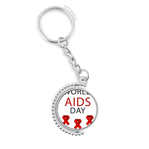 Ruban Rouge VIH cadeau symbolique journée mondiale SIDA