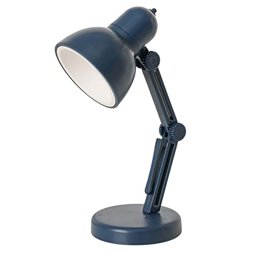 Lampe de bureau LED réglable avec pince, lampe de table LED à clipser alimentée par piles, lampes de table de lecture de livres pour la maison, le dortoir...