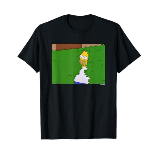 Los Simpsons Homer Hedge Meme Camiseta