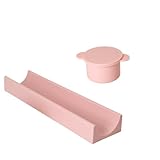 ZWTPGKRD 1. Juego de moldes redondos para tartas con bandeja de almacenamiento, reutilizable, apto para alimentos, herramienta para hornear postres uniformes, juego de moldes redondos