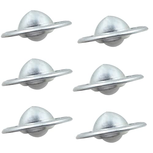 Rodamientos Rodillos Bolas Ruedas Muebles - Nailon Transferencia Servicio Pesado Ensamblados Equipaje Carro Deslizante Sistemas AlimentacióN Transportadores Espaciado Entre Orificios 31 Mm 6 Piezas Cover