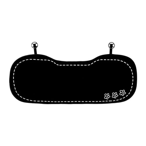 Housse de siège de voiture arrière en peluche universelle et confortable