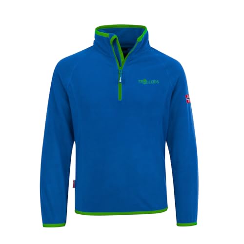 Preisvergleich Produktbild Trollkids Kids Nordland Half Zip 164, medium Blue