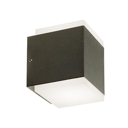 Applique d'extérieur à LED 6W+6W Sovil gris anthracite pour éclairage architectural