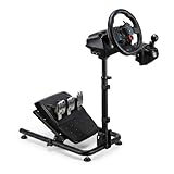 noir VDD Gaming - Support pour volant - support standard pour volant de course - cockpit de course - noir