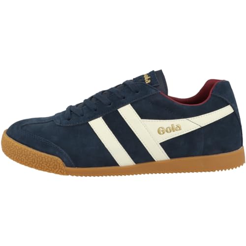 Image of Gola Equipe Suede - Sneakers for Men - Contrasting Wingflash - Heel Return - Durable Cupsole - Low Silhouette
