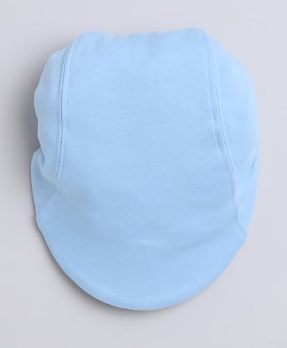 Image of BUMZEE boys Regular Fit Half Sleeves Collar Neck Cotton Bodysuit & Short Set With Bow Suspender & Cap