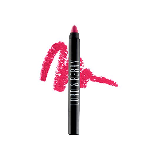 Lord & Berry 20100 Shining Crayon Lipstick, Moisturizing Jumbo Lipstick With Long Lasting Intense Color Payoff, Lust