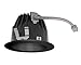 RAB Lighting FINISHING SC 6" ROUND 3000K LED 80 DEGREES BLACK CONE BL