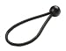 Produktbild 25 Expanderschlingen 180 mm schwarz mit Kugel | Zeltgummis | Ersatzgummi für Zelt | Kugelspanner | Gummispanner | Kunststoffkugel | Planenspanner | Planengummi