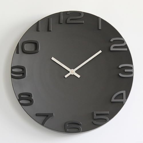 Horloge murale numérique 3D silencieuse sans tic-tac pour le bureau - 5