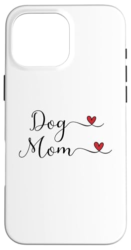 Dog Mom - I heart Dogs �^�C�|�O���t�B�f�U�C�� �X�}�z�P�[�X iPhone 16 Pro Max �p
