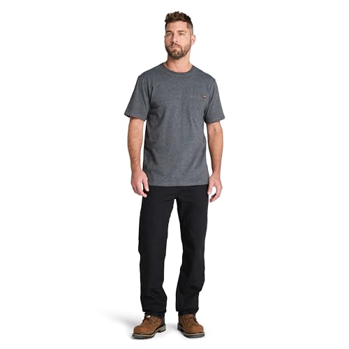 Timberland PRO Men's Core Pocket Short-Sleeve T-Shirt, Deepest Grey Heather, Large2