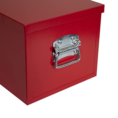 30" Craftsman Utility Box in Red by Montezuma - Image 4