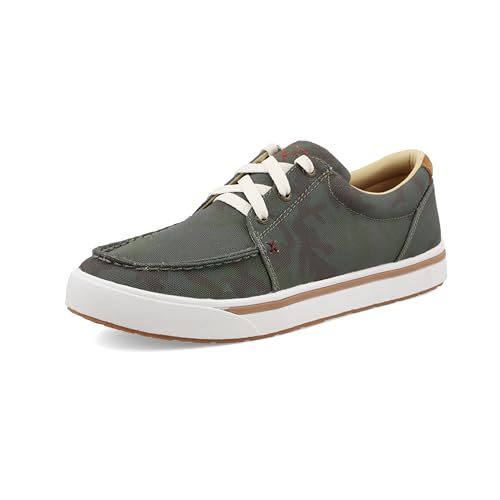 Image of Twisted X Men`s Green Camo Kicks Green 11.5 M