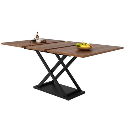 Table à manger modulable 120 à 160 cm pour petits espaces salon - 2