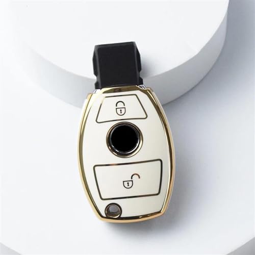 Coque de clé pour Mercedes W205 W212 W176 | Boîtier de remplacement télécommande AMG