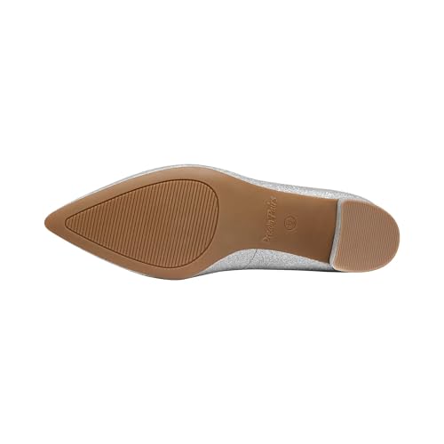Image of DREAM PAIRS Women's Chunky Low Block Heels | 2 inch Chunky Block Heel, Closed Toe, Comfort Latex Padded Insole, Light TPR Sole, Working, Dress, Wedding Pumps Shoes