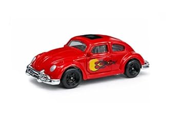 Volkswagen Beetle Die Cast Classic Bug Toy Car for Kids, Mini Vintage Beetle Style Model Vehicle,Collectible Play Car for Boys & Girls.
